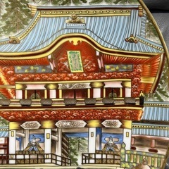 絵皿　松風陶器 オールドニッポン Shofu 松風陶器 大皿　の画像