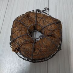 未使用 ワイヤーバスケットとつる性バスケットセットの画像