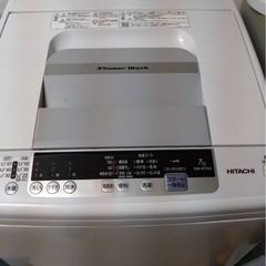 日立　洗濯機　7kg   無料引き渡し
