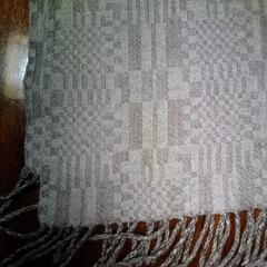 あげます！11/16まで！シックなグレーの幾何学柄ストールかマフラーの画像