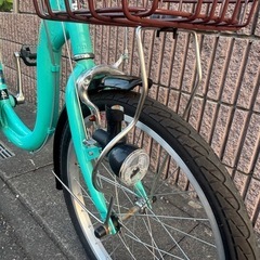 美品。アサヒ自転車モワティエミニ20インチの画像