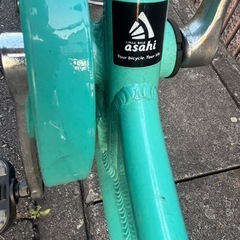美品。アサヒ自転車モワティエミニ20インチの画像