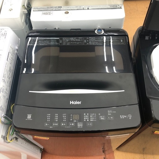 ★ジモティー割引有★全自動洗濯機/JW-U55MK(K)/5.5kg/中古品《尼崎市/リサイクルショップドリーム次屋店》