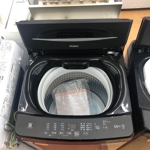 ★ジモティー割引有★全自動洗濯機/JW-U55MK(K)/5.5kg/中古品《尼崎市/リサイクルショップドリーム次屋店》