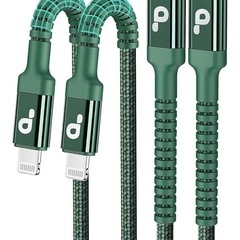 USB-C ライトニングケーブル 2M 2本セットの画像