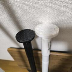7月12日10時決定まで 強力 3m つっぱり棒 伸縮棒 強負荷 ものほし竿の画像