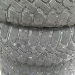 ホワイトレター中古タイヤ4本セットの画像