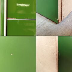 【商談中】レトロ トリコの家具 5段 収納 たんす タンス 衣類収納 昭和レトロ グリーン /HJ-0505 2F南の画像