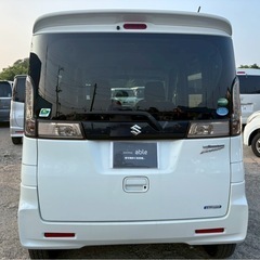 【支払総額19.8万円】h28年式スペーシアカスタム後期型 車検令和9年7月機関良好 内外装良好 パワスラ S-eneチャージ かっこいいハイトワゴン♩の画像