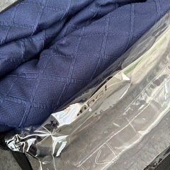 ソファカバー　3人掛け ストレッチソファーカバー　ネイビー　topfinel 紺の画像