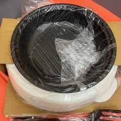 着脱式電気グリルパン(焼肉プレート付き)の画像