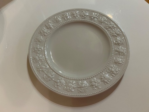 未使用 ウェッジウッド wedgwood 小皿 水色 ジャスパー ブルー