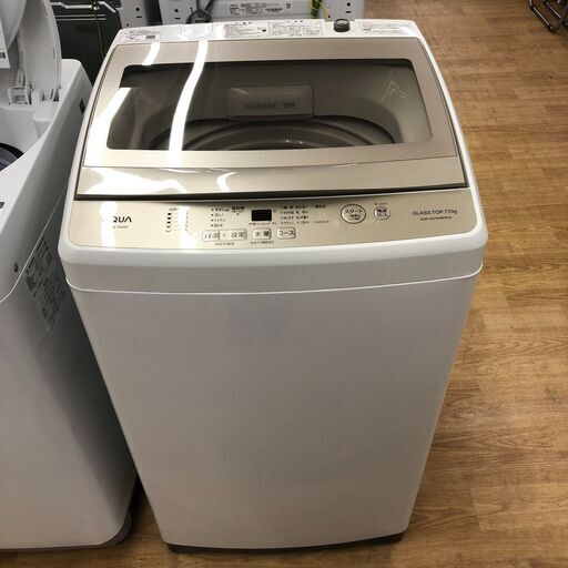 ★リユースのサカイ幸手店★SJ9792ジモティ割あり★ アクア　AQUA 洗濯機 AQW-GS70HBK(FG) 7.0kg 19年製 動作確認／クリーニング済み SJ9792