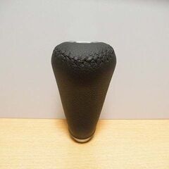 未使用品 汎用 社外品 シフトノブ レザー カーボン調 現状渡しの画像