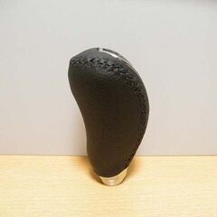 未使用品 汎用 社外品 シフトノブ レザー カーボン調 現状渡しの画像