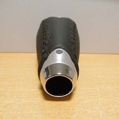 未使用品 汎用 社外品 シフトノブ レザー カーボン調 現状渡しの画像