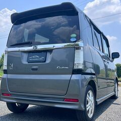 コミコミ🚘車検付！Bカメ！ETC！ナビ！フルセグTV！パワスラドア！NBOXカスタム！の画像