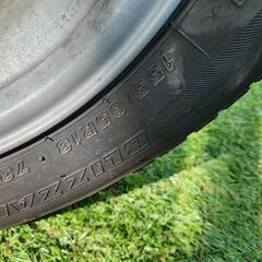 13インチアルミホイール　スタッドレス付の画像