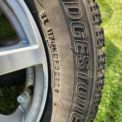 13インチアルミホイール　スタッドレス付の画像