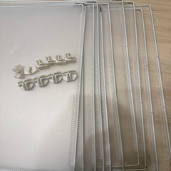 組み立てラック組み合わせて使える収納ボックス　隙間収納の画像