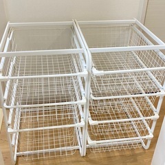 廃盤アルゴートALGOT収納ラック収納ケース引き出し収納2点セット