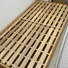 無料 無印シングルベッド（床下収納付）