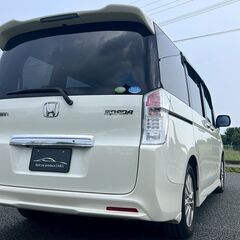 コミコミ🚘ディーラー整備車両！車検2年付！ETC！Bカメ！ナビ！フルセグTV！両側パワスラドア！ステップワゴンスパーダ！の画像