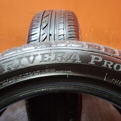 RADAR RIVERA PR02 185/55R16 16インチ 夏タイヤ 2本 20年製 バリ溝 ヤリス カローラアクシオ インサイト スイフト フィット等　(KTE314)の画像