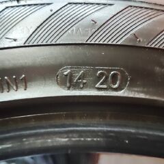 RADAR RIVERA PR02 185/55R16 16インチ 夏タイヤ 2本 20年製 バリ溝 ヤリス カローラアクシオ インサイト スイフト フィット等　(KTE314)の画像