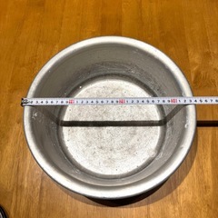 アルミ たらい 桶 レトロ 昭和レトロ レア？ だるま 達磨の画像