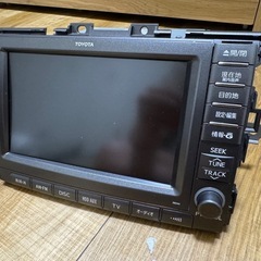 50エスティマ トヨタ純正ナビ　ステー付きの画像
