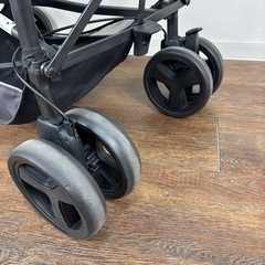 キンダーワゴン　【kinderwagon】 DUOシティHOP2  二人乗り《ブラック》の画像