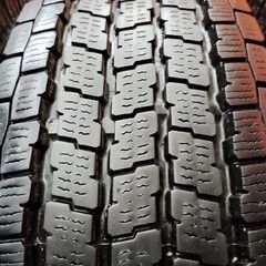 YOKOHAMA ice GUARD iG91 195/80R15 107/105L LT 15インチ スタッドレス 4本 22年製 バリ溝 ハイエース キャラバン等　(KTM447)の画像