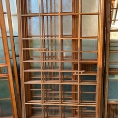 木製建具(全部まとめてなら13000円〜交渉可)  古材　アンティーク　レトロの画像