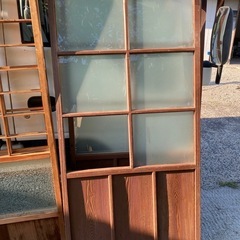 木製建具(全部まとめてなら13000円〜交渉可)  古材　アンティーク　レトロの画像