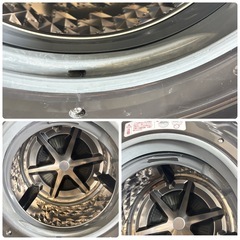 パナソニック ドラム式洗濯乾燥機 NA-VX800BL 21年製の画像