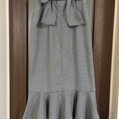 evelyn バックリボンマーメイドスカート フリーサイズの画像