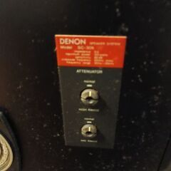 (中古)DENON 大型スピーカーの画像