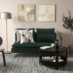 【8月中旬まで】IKEA　ソーデルハムンコンパクトソファの画像