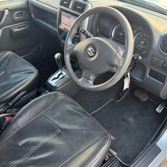 🉐【支払い総額50万円】車検令和8年3月16日　17年式 ジムニー　リフトアップ　ナビ　ETC Tチェーン PW 調子良好 整備済み　4WD 乗って帰れる！の画像
