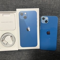 極美品　iPhone 13 128GB ブルー　SIMフリー