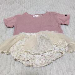 【中古】70～80cm 女の子 セットアップの画像