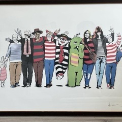 1日限定kurry NO BORDER 11 MEN ポスター アート (ずい) 蔵本の