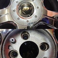 スーパースター ロデオドライブ ピュアスピリッツ 社外ホイール 18インチ 4本 7.5/8J4HPCD100+42/+35 希少 メッキ　(VHL388)の画像