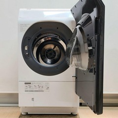 全国最安値💎2022年購入SHARPドラム式洗濯機　洗剤自動モデルES-W114 配達無料の画像