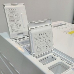 全国最安値💎2022年購入SHARPドラム式洗濯機　洗剤自動モデルES-W114 配達無料の画像