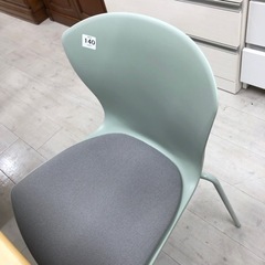 カフェテーブル3点セットナチュラル×グリーン【トレファク堺福田店】の画像