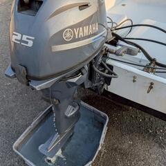 ヤマハU17F 和船 ホンデックス魚探 船底塗装完了 マロール油圧操舵 すぐ乗れます！の画像