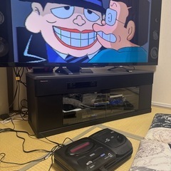 メガドライブ2 メガCD2本体とコントローラー1つ　ACアダプター2つ　AVコードの画像