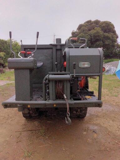 筑水 クローラー 運搬車 GL752 ウインチ搭載 (ガソリン) 筑水 クローラー運搬車 GL752(ガソリン)ウインチ搭載！